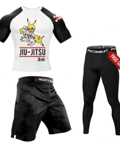 XMARTIAL BJJ Bundles (Best Deals) Pikachu Roll BJJ Fightwear Bundle