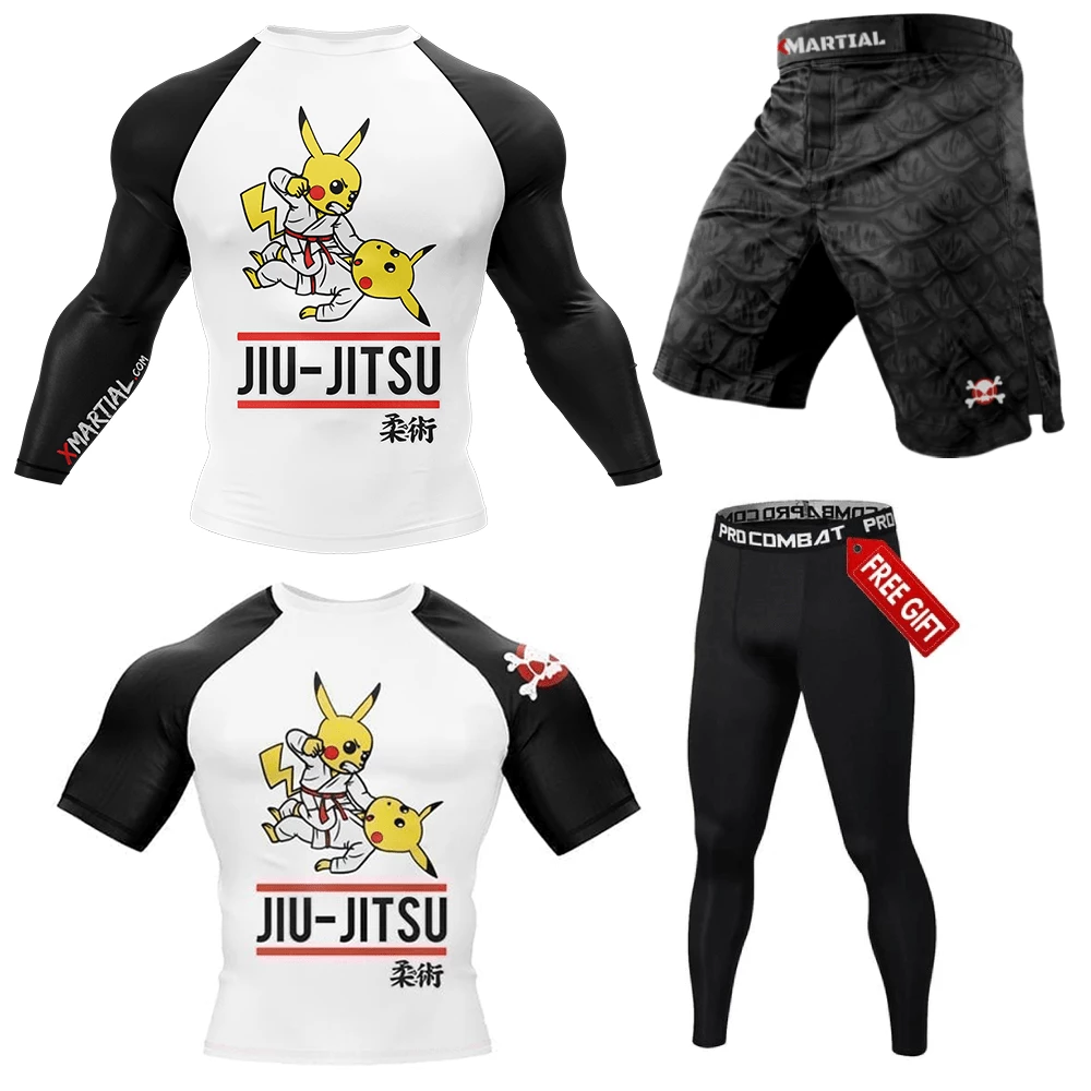 XMARTIAL BJJ Bundles (Best Deals) Pikachu Roll BJJ Fightwear Bundle 8 XMARTIAL BJJ Bundles (Best Deals) Pikachu Roll BJJ Fightwear Bundle