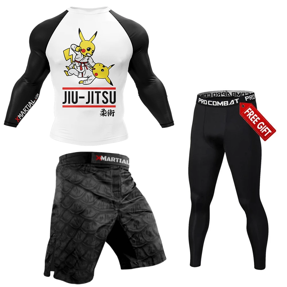 XMARTIAL BJJ Bundles (Best Deals) Pikachu Roll BJJ Fightwear Bundle 5 XMARTIAL BJJ Bundles (Best Deals) Pikachu Roll BJJ Fightwear Bundle