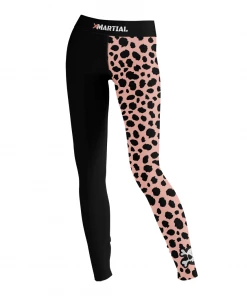 XMARTIAL Pink Cheetah Women's Spats