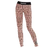 XMARTIAL Pink Leopard Women's Spats Compression Pants
