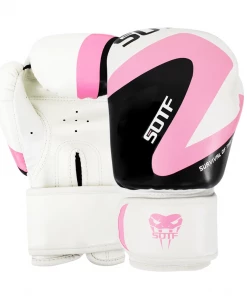 XMARTIAL Less Than $35 Pink Serpent Boxing Gloves