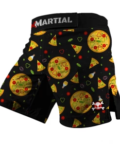 XMARTIAL Pizza Time Hybrid BJJ/MMA Shorts