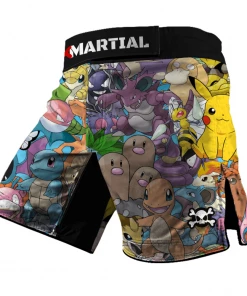 XMARTIAL Pokemon Evo Hybrid BJJ/MMA Shorts