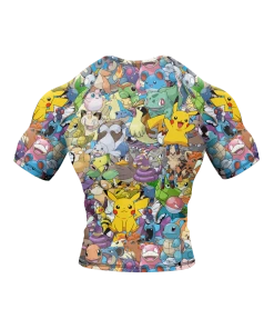 XMARTIAL Pokemon Evo Rash Guard Rash Guards