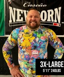 XMARTIAL Pokemon Evo Rash Guard Rash Guards