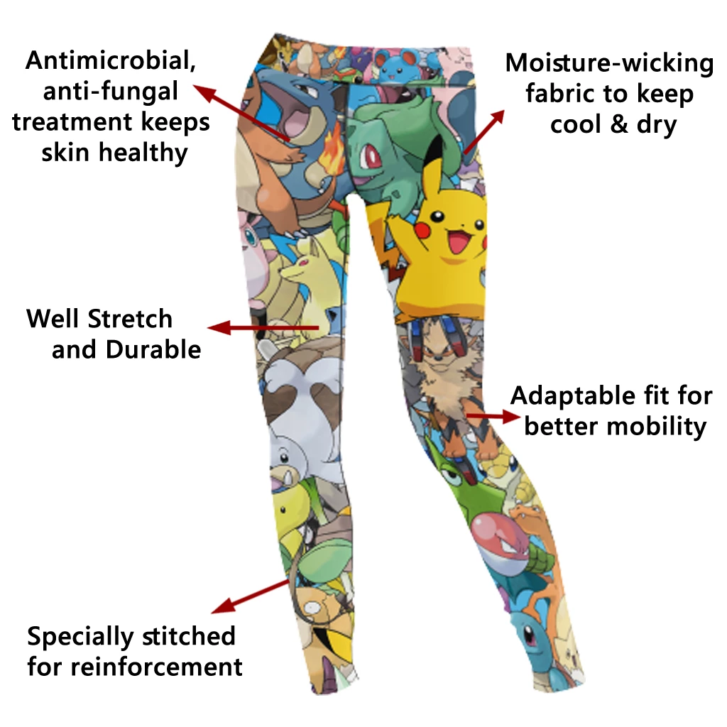 XMARTIAL Pokemon Evo Women’s Bundle 6 XMARTIAL Pokemon Evo Women’s Bundle