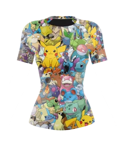 XMARTIAL Rash Guards Pokemon Evo Women’s Rash Guard