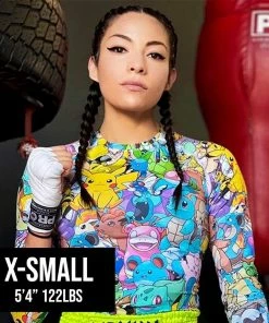 XMARTIAL Rash Guards Pokemon Evo Women’s Rash Guard