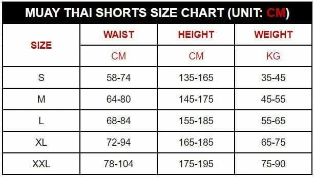 XMARTIAL Power Fight Black Muay Thai Shorts 5 XMARTIAL Power Fight Black Muay Thai Shorts