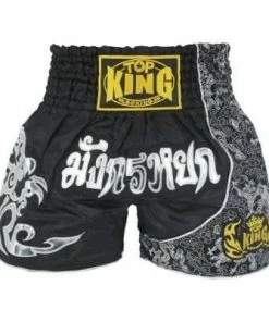 XMARTIAL Power Fight Black Muay Thai Shorts
