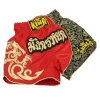 XMARTIAL Power Fight Red Muay Thai Shorts MMA Shorts