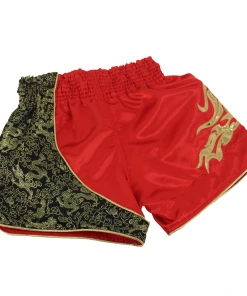 XMARTIAL Power Fight Red Muay Thai Shorts MMA Shorts 6 XMARTIAL Power Fight Red Muay Thai Shorts MMA Shorts