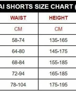 XMARTIAL Power Fight Red Muay Thai Shorts MMA Shorts 7 XMARTIAL Power Fight Red Muay Thai Shorts MMA Shorts