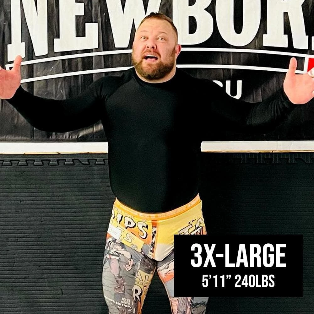 XMARTIAL Premium Black BJJ Rash Guard 6 XMARTIAL Premium Black BJJ Rash Guard