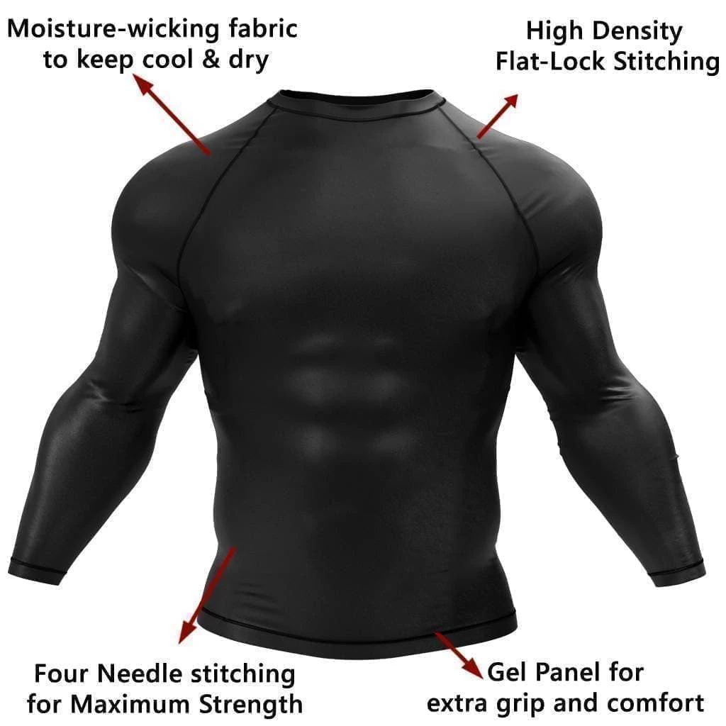 XMARTIAL BJJ Bundles (Best Deals) Premium Black Compression Bundle 15 XMARTIAL BJJ Bundles (Best Deals) Premium Black Compression Bundle