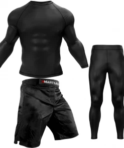 XMARTIAL BJJ Bundles (Best Deals) Premium Black Compression Bundle 23 XMARTIAL BJJ Bundles (Best Deals) Premium Black Compression Bundle