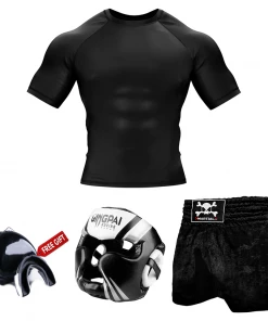 XMARTIAL Premium Black Muay Thai Gear BJJ Bundles (Best Deals) 11 XMARTIAL Premium Black Muay Thai Gear BJJ Bundles (Best Deals)