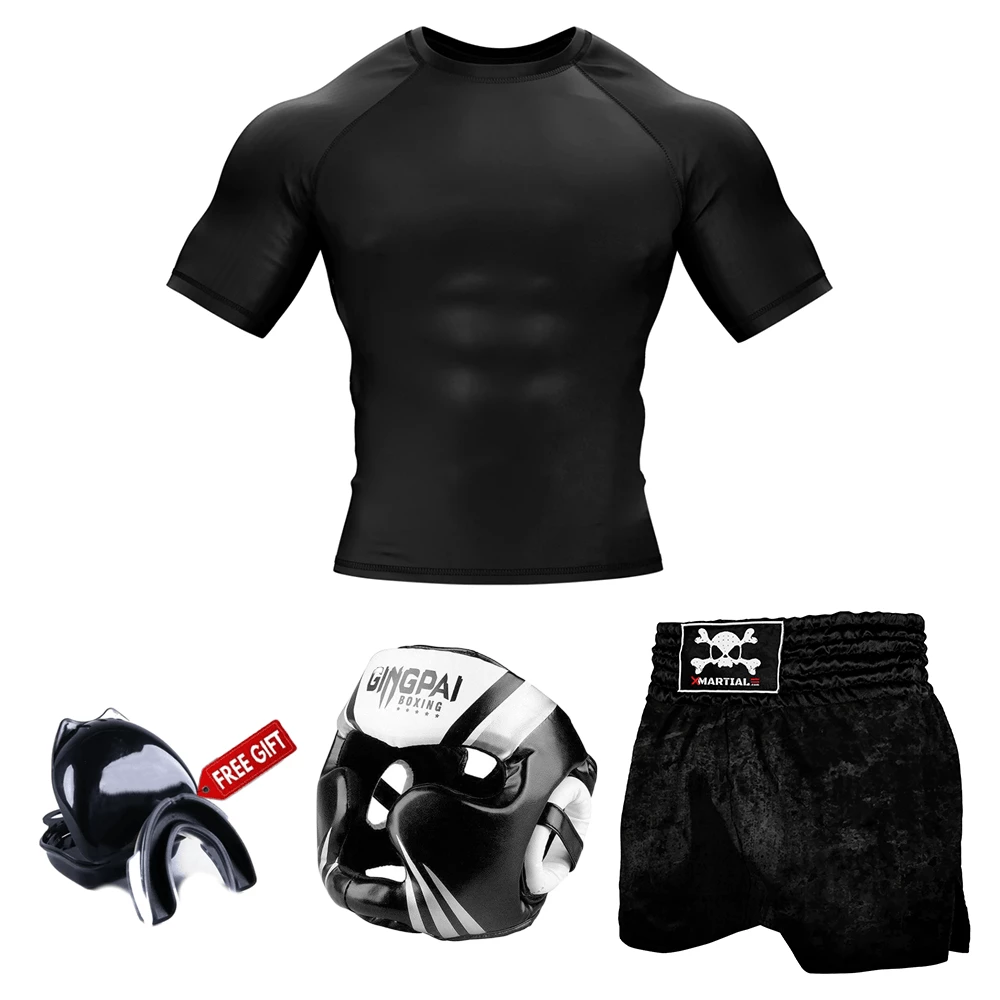 XMARTIAL Premium Black Muay Thai Gear BJJ Bundles (Best Deals) 4 XMARTIAL Premium Black Muay Thai Gear BJJ Bundles (Best Deals)