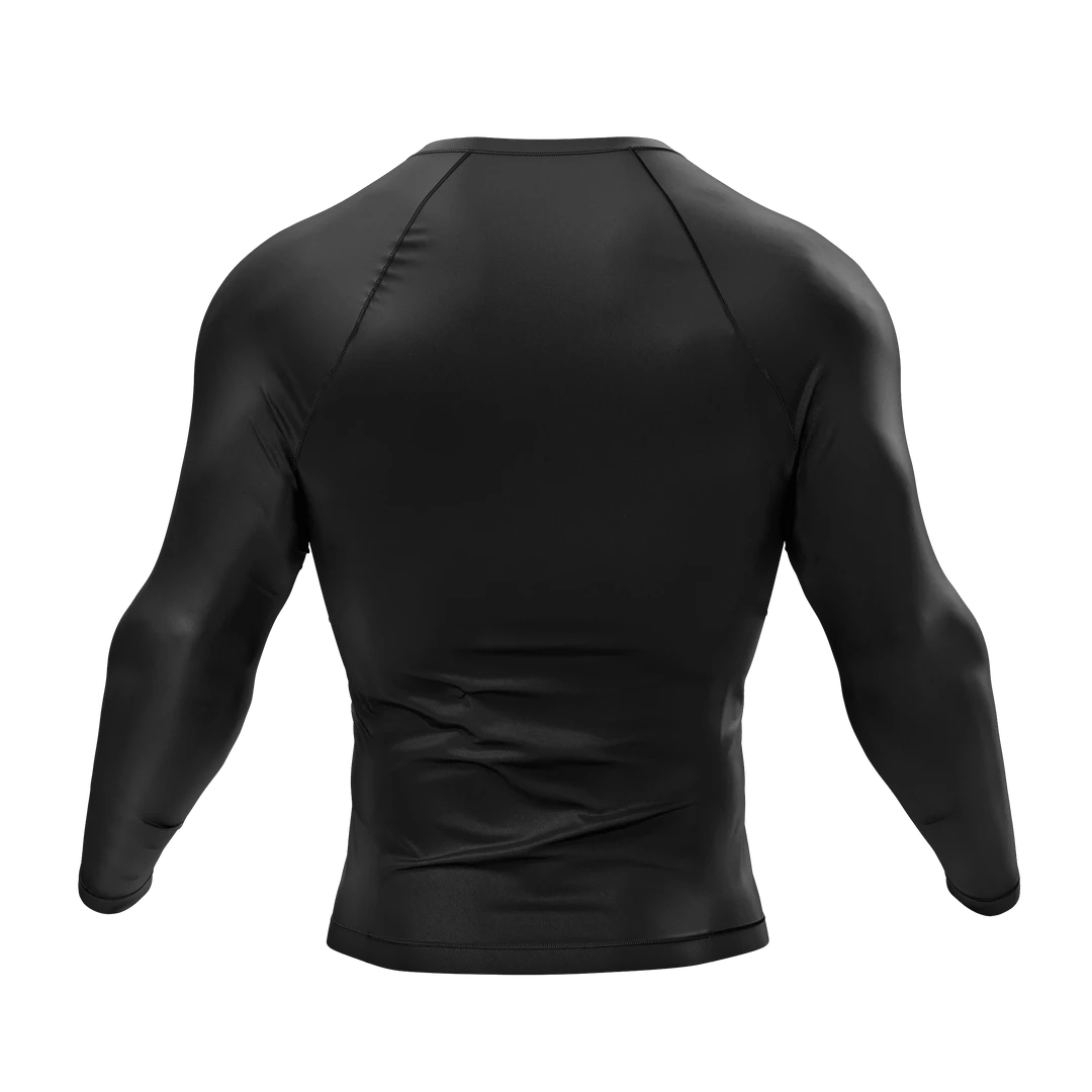 XMARTIAL Premium Black BJJ Rash Guard 4 XMARTIAL Premium Black BJJ Rash Guard