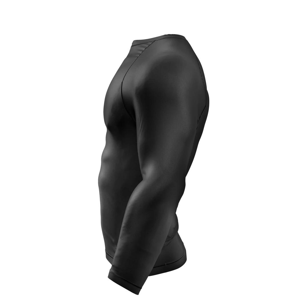 XMARTIAL Premium Black BJJ Rash Guard 5 XMARTIAL Premium Black BJJ Rash Guard