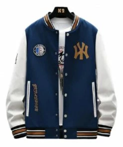 XMARTIAL Preppy Bomber Jacket