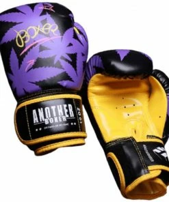XMARTIAL Muay Thai Gloves Purple High Roller Boxing Gloves