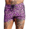 XMARTIAL Purple Leopard Swim Trunks 2 XMARTIAL Purple Leopard Swim Trunks