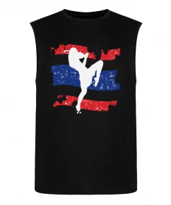 XMARTIAL Raise The Flag Muay Thai Tank Top Streetwear & Athletics