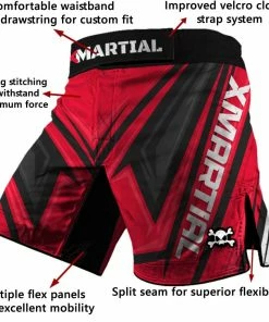 XMARTIAL Rave Hybrid BJJ/MMA Shorts