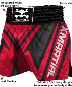 XMARTIAL Rave Muay Thai Shorts MMA Shorts