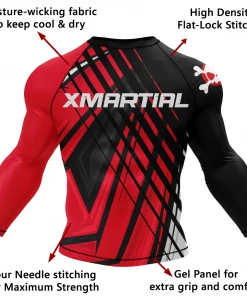 XMARTIAL Rave Rash Guard Rash Guards
