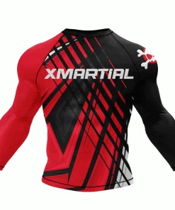XMARTIAL Rave Rash Guard Rash Guards