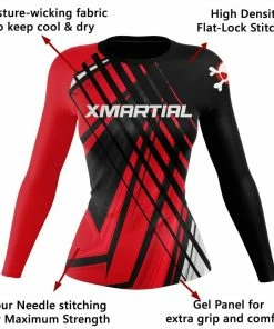 XMARTIAL Rave Women's Rash Guard Rash Guards 13 XMARTIAL Rave Women's Rash Guard Rash Guards