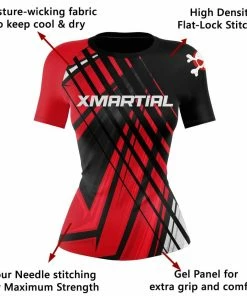 XMARTIAL Rave Women's Rash Guard Rash Guards 14 XMARTIAL Rave Women's Rash Guard Rash Guards