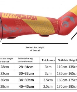 XMARTIAL Red Combat Muay Thai Shin Guards 7 XMARTIAL Red Combat Muay Thai Shin Guards