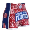 XMARTIAL Red Drills Muay Thai Shorts MMA Shorts 2 XMARTIAL Red Drills Muay Thai Shorts MMA Shorts