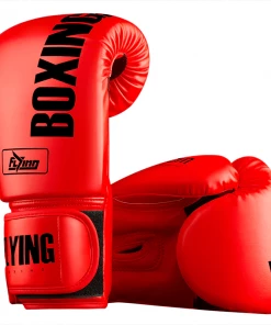 XMARTIAL Muay Thai Gear Red Hunter Muay Thai Boxing Gloves