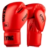 XMARTIAL Muay Thai Gear Red Hunter Muay Thai Boxing Gloves