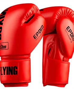 XMARTIAL Muay Thai Gear Red Hunter Muay Thai Boxing Gloves