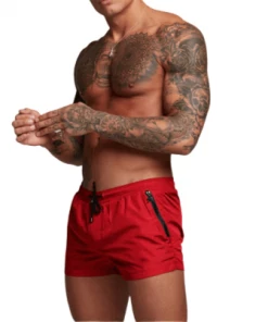 XMARTIAL New Arrival Unstoppable Red Gym Shorts