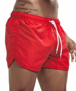 XMARTIAL Red Shark Gym Shorts