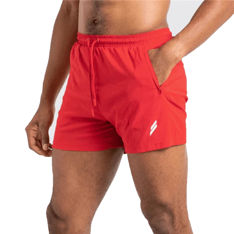 XMARTIAL Streetwear & Athletics Red Gym Shorts 4 XMARTIAL Streetwear & Athletics Red Gym Shorts