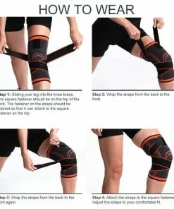 XMARTIAL Orange Urban Knee Pad 16 XMARTIAL Orange Urban Knee Pad