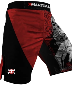 XMARTIAL Red Viking BJJ/MMA Shorts