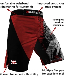 XMARTIAL Red Viking Fightwear Bundle BJJ Bundles (Best Deals)