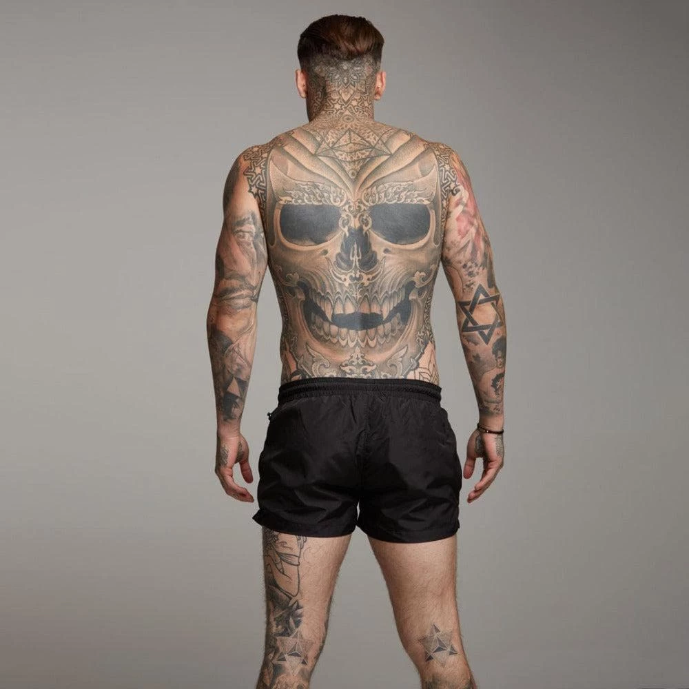 XMARTIAL Retro Black Swim Trunks New Arrival 8 XMARTIAL Retro Black Swim Trunks New Arrival