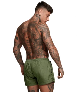 XMARTIAL Retro Green Swim Trunks New Arrival 8 XMARTIAL Retro Green Swim Trunks New Arrival