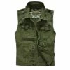 XMARTIAL Grunge Army Denim Vest