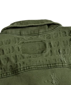 XMARTIAL Grunge Army Denim Vest